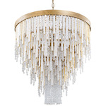 Lafayette Chandelier - Havana Gold / Crystal