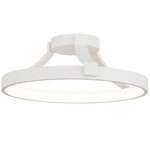 Chaucer Wall / Ceiling Light - White / White
