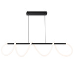 Tightrope Linear Pendant - Black / White