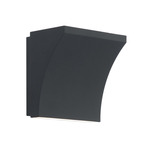 Cornice Color Select Wall Sconce - Black / Frosted