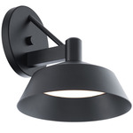 Rockport Outdoor Wall Sconce - Black / Black