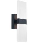 Roland Wall Sconce - Black / White