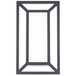 Tate Outdoor Wall Sconce - Black / White