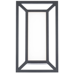 Tate Outdoor Wall Sconce - Black / White