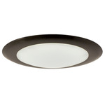 Opal Surface Mount / Retrofit Fixture - Bronze / White