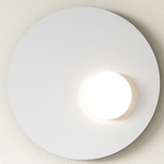 Kwic Wall/Ceiling Light - White / Opal White