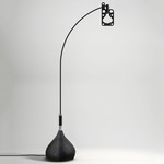 Bul-Bo Floor Lamp - Black / Black