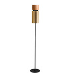 Aspen F17 Floor Lamp - Black / Mango Top Shade