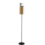 Aspen F17 Floor Lamp - Black / Snow Top Shade