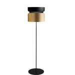 Aspen F40 Floor Lamp - Black / Black Top Shade