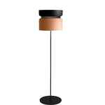 Aspen F40 Floor Lamp - Black / Black Top Shade