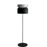 Aspen F40 Floor Lamp - Black / Limestone Top Shade