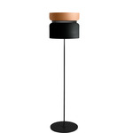 Aspen F40 Floor Lamp - Black / Mango Top Shade