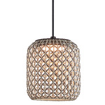 Nans Outdoor Pendant - Graphite Brown / Brown