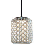 Nans Outdoor Pendant - Graphite Brown / Beige