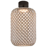 Nans Outdoor Ceiling Light - Graphite Brown / Brown