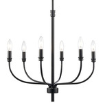 Newland Chandelier - Matte Black