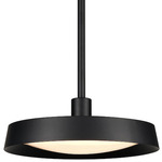 Nancy Pendant - Matte Black / White