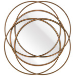 Jeno Wall Mirror - Brass / Mirror