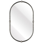 Medora Wall Mirror - Black / Mirror