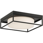 Rover Ceiling Light - Black / Opal