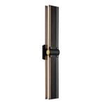 Admiral Outdoor Wall Sconce - Black / White