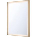 Lenora Color Select LED Mirror - Gold / Mirror