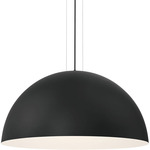 Laverton Pendant - Black / Black / White