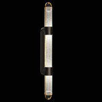 Bond Wall Sconce - Black / Gold Leaf / Diamond Blanket
