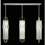 Bond Linear Multi Light Pendant - Silver Leaf / Bahama Sand