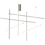 Coordinates Ceiling Light - Argent / Opal