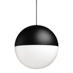 String Light Sphere Pendant Head - Black