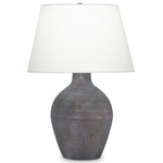 Theo Table Lamp - Brown / Off White