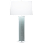Miranda Table Lamp - Grey Blue / Off White