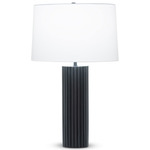 Bluth Table Lamp - Matte Black / Off White