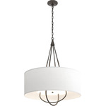 Loop Pendant - Oil Rubbed Bronze / Natural Anna