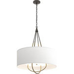 Loop Pendant - Oil Rubbed Bronze / Natural Anna
