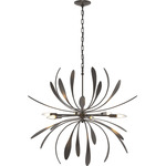 Dahlia Chandelier - Oil Rubbed Bronze