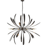 Dahlia Chandelier - Oil Rubbed Bronze