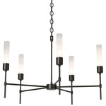 Vela Chandelier - Oil Rubbed Bronze / Frosted