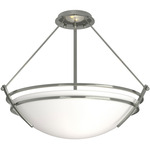 Presidio Tryne Semi Flush Ceiling Light - Oil Rubbed Bronze / Opal