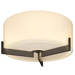 Axis Ceiling Light Fixture - Oil Rubbed Bronze / Opal