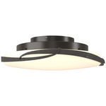 Flora LED Ceiling Light Fixture - Oil Rubbed Bronze / Opal