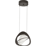 Venn Pendant - Oil Rubbed Bronze / Clear