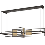 Summer Linear Pendant - Oil Rubbed Bronze / Soft Gold