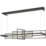 Summer Linear Pendant - Oil Rubbed Bronze / Sterling
