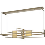 Summer Linear Pendant - Soft Gold / Modern Brass