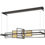 Summer Linear Pendant - Oil Rubbed Bronze / Modern Brass