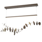 Lily Linear Pendant - Bronze / Modern Brass