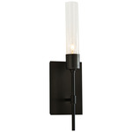 Vela Wall Sconce - Oil Rubbed Bronze / Clear